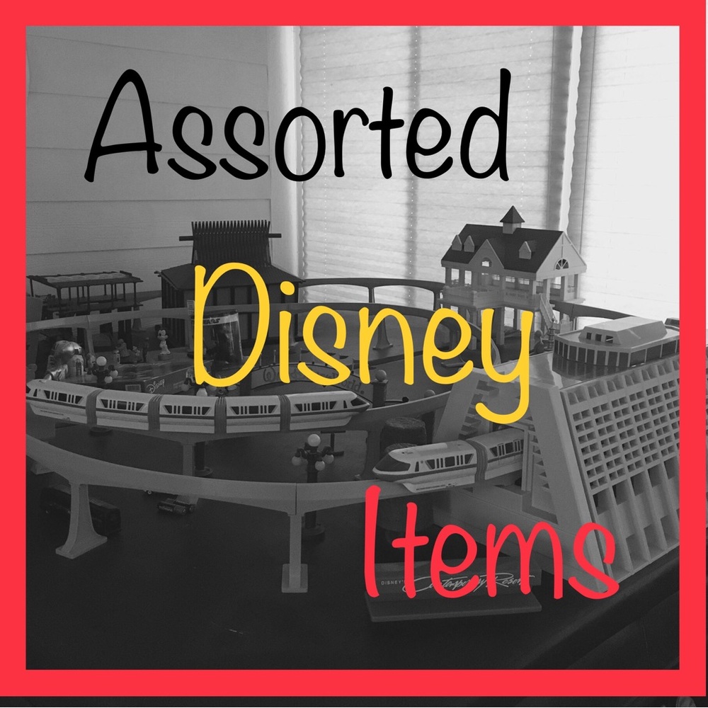 Disney items🏰🎢🎬🦒🛳